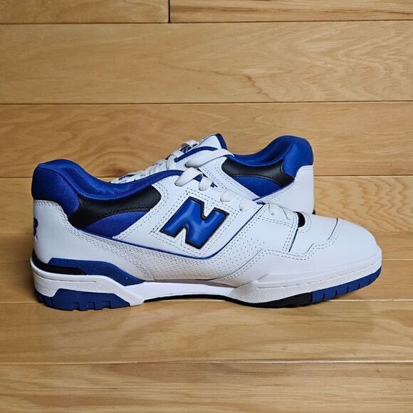 New Balance 550 White Blue Size 10 Mens Shoe Sneaker BB550SN1 - Picture 7 of 9